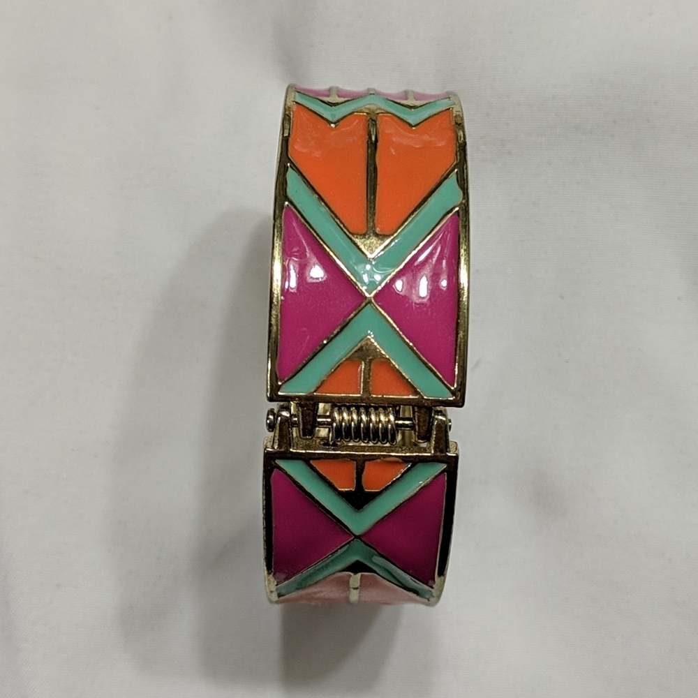 Multicolor Thick Bangle - Picture 4 of 5